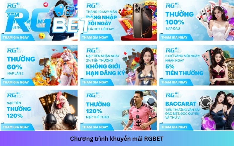 Chương trình khuyến mãi RGBET